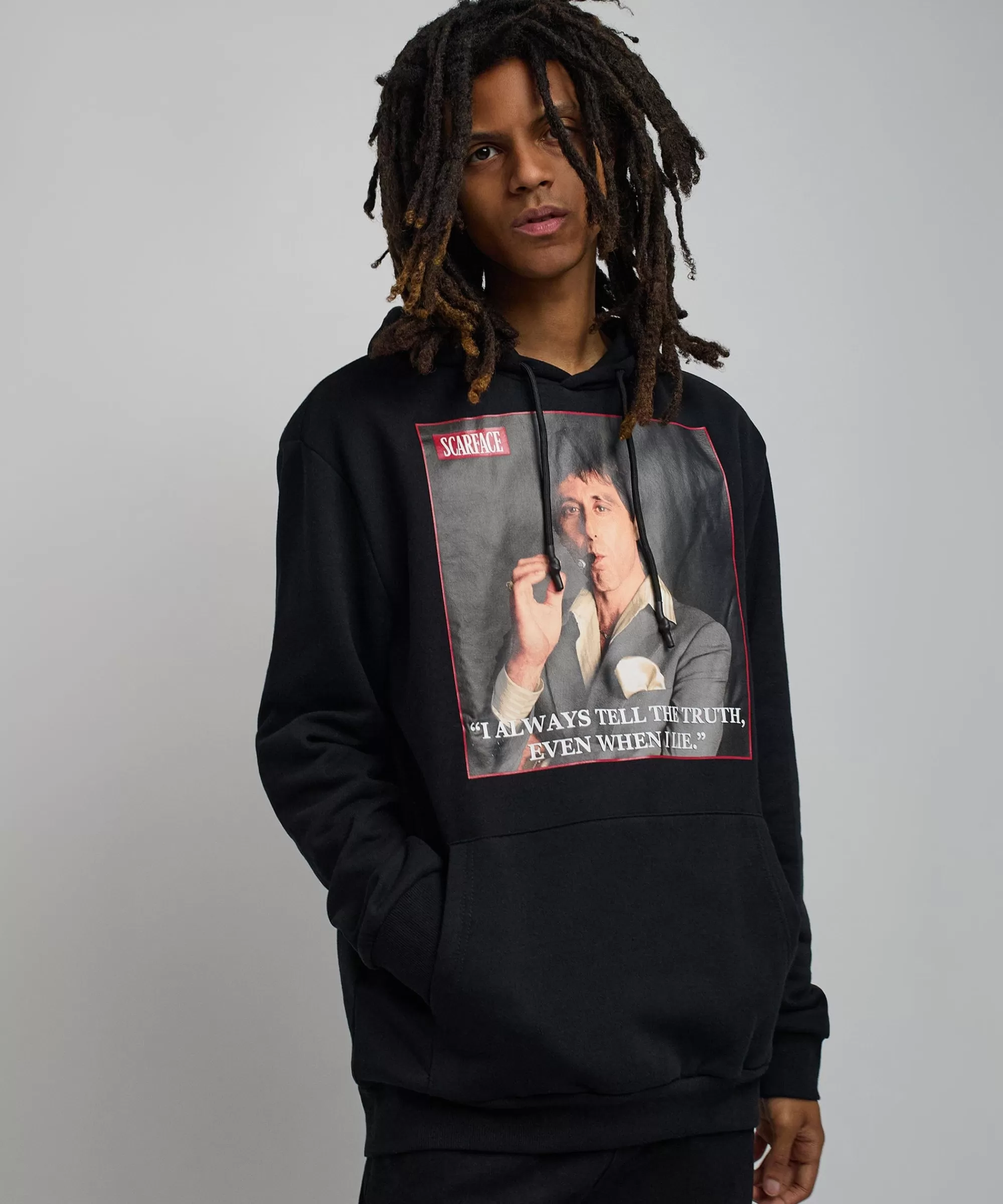 Cheap Scarface Truth Hoodie - Black Hoodies | Hoodies