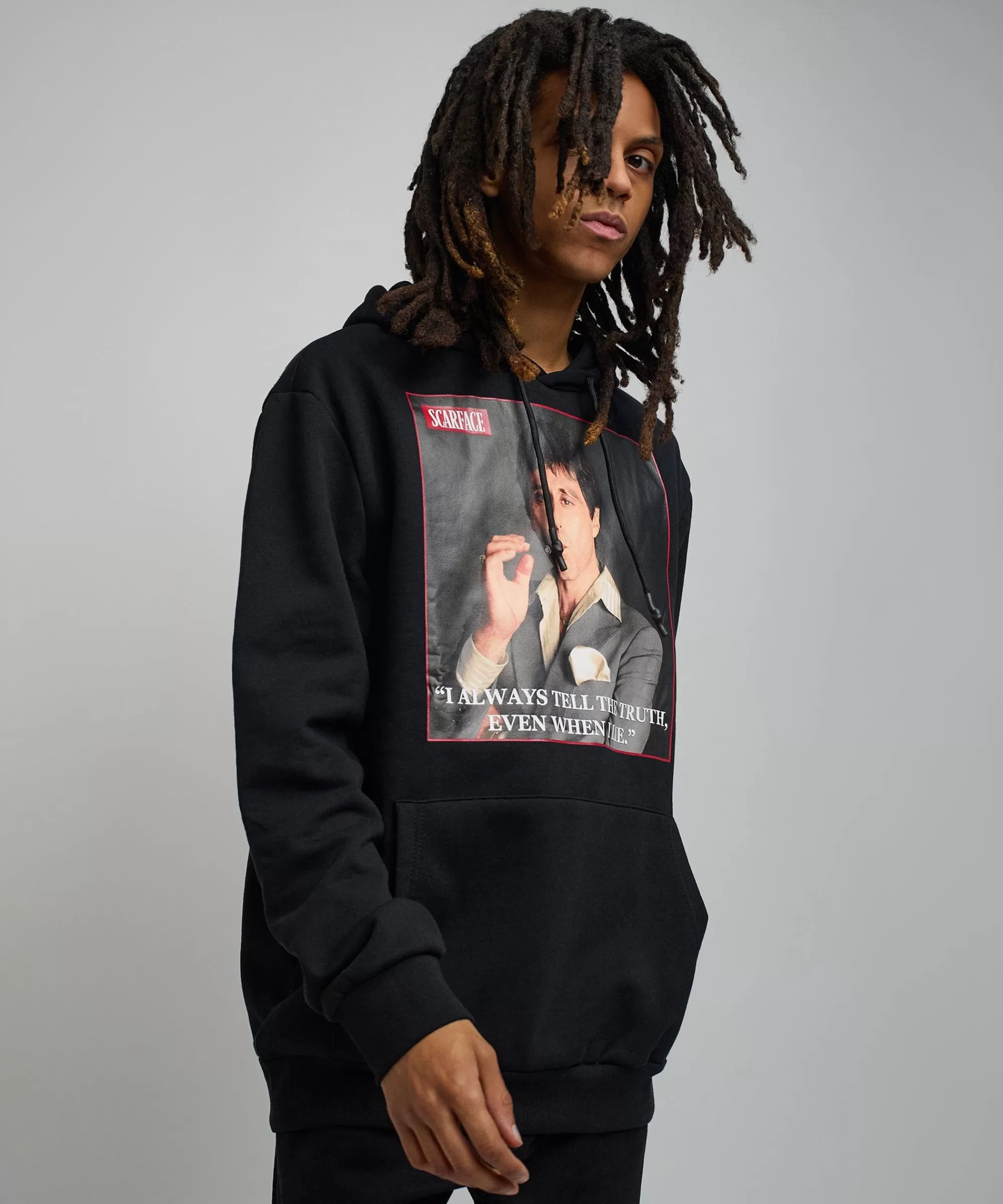 Cheap Scarface Truth Hoodie - Black Hoodies | Hoodies