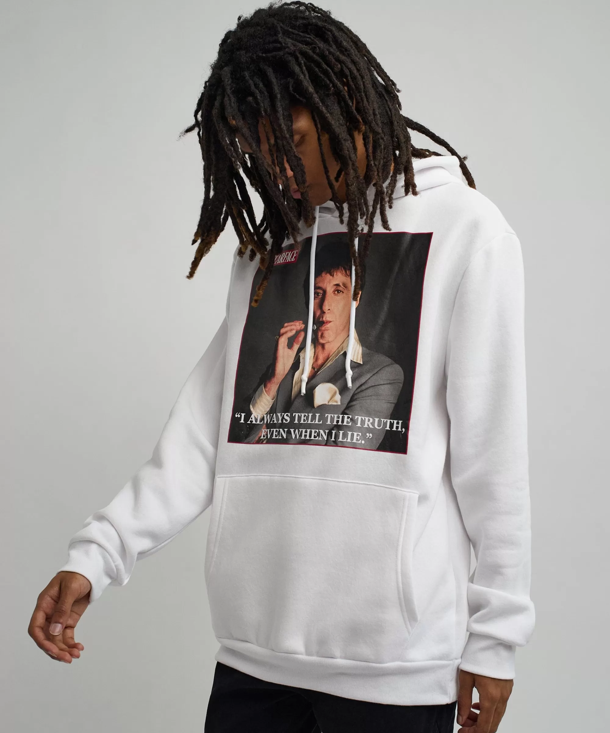 Best Scarface Truth Hoodie - White Hoodies | Hoodies