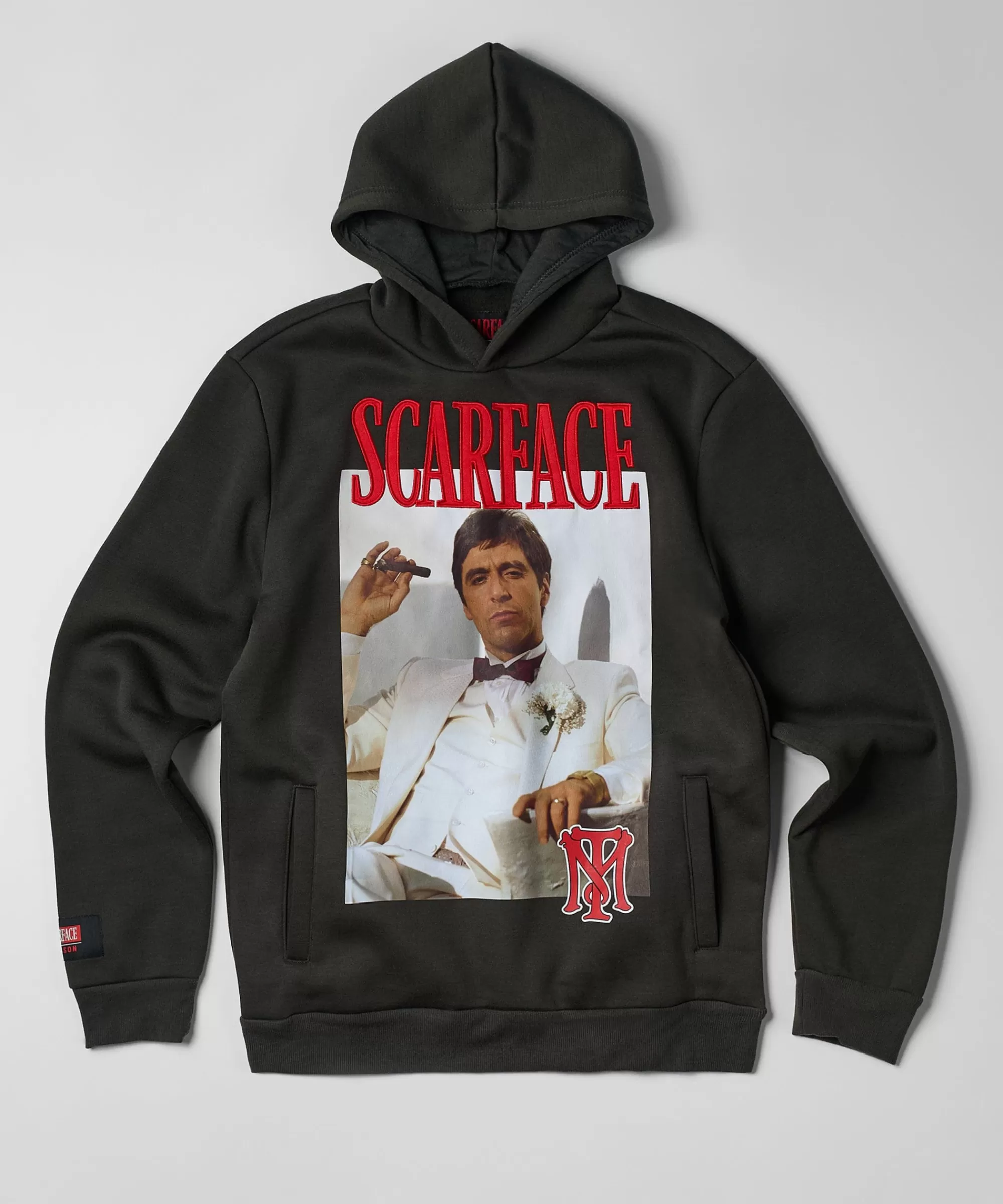 Sale Scarface White Suit Hoodie - Charcoal Hoodies | Hoodies