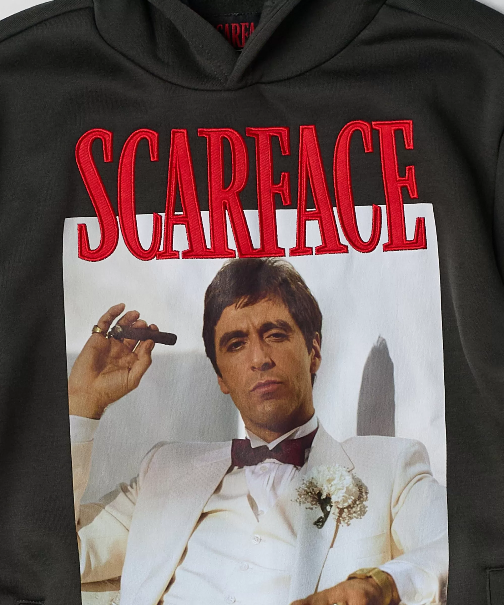 Sale Scarface White Suit Hoodie - Charcoal Hoodies | Hoodies