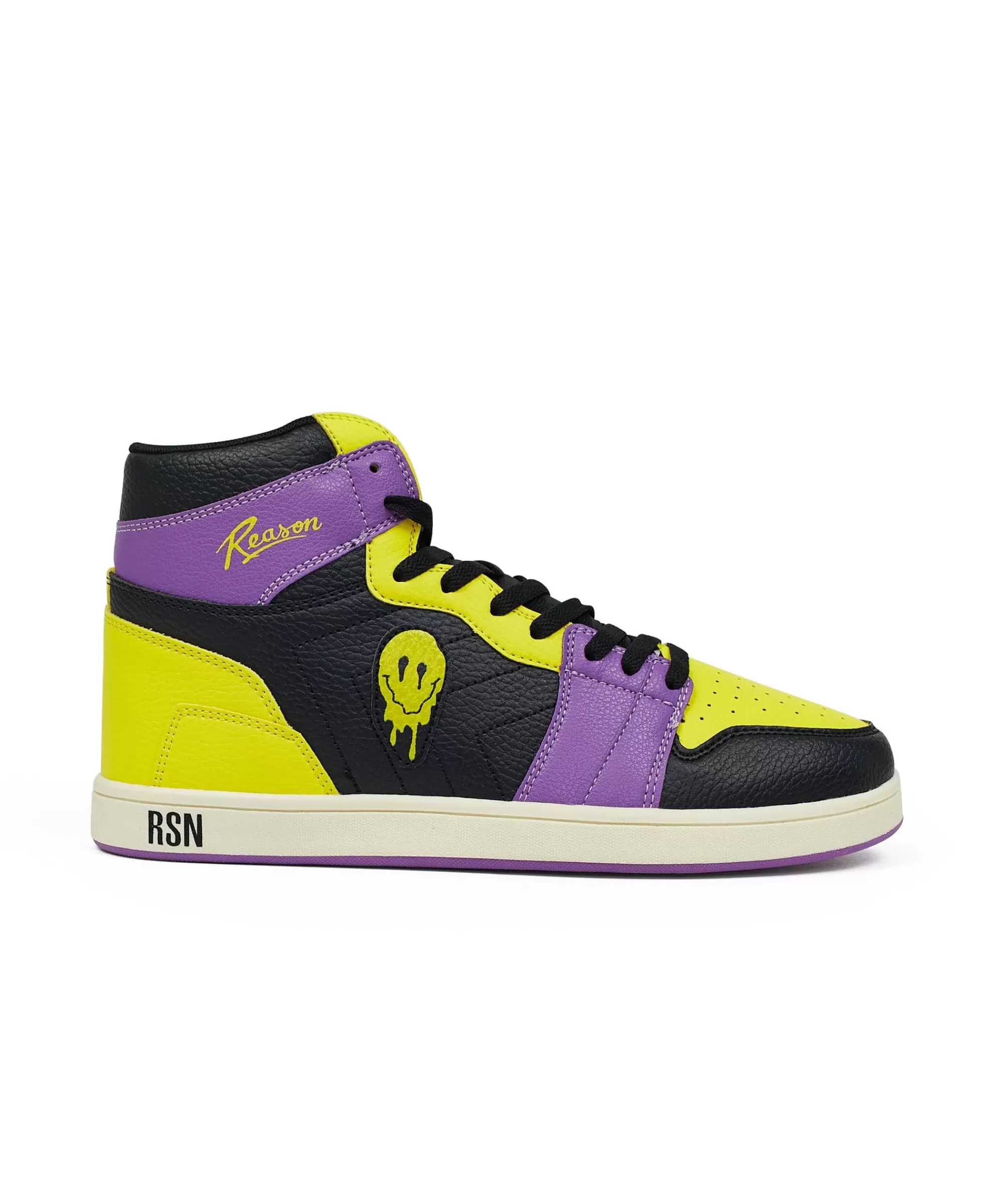 Hot Smiley Sneaker - Yellow/Purple Sneakers