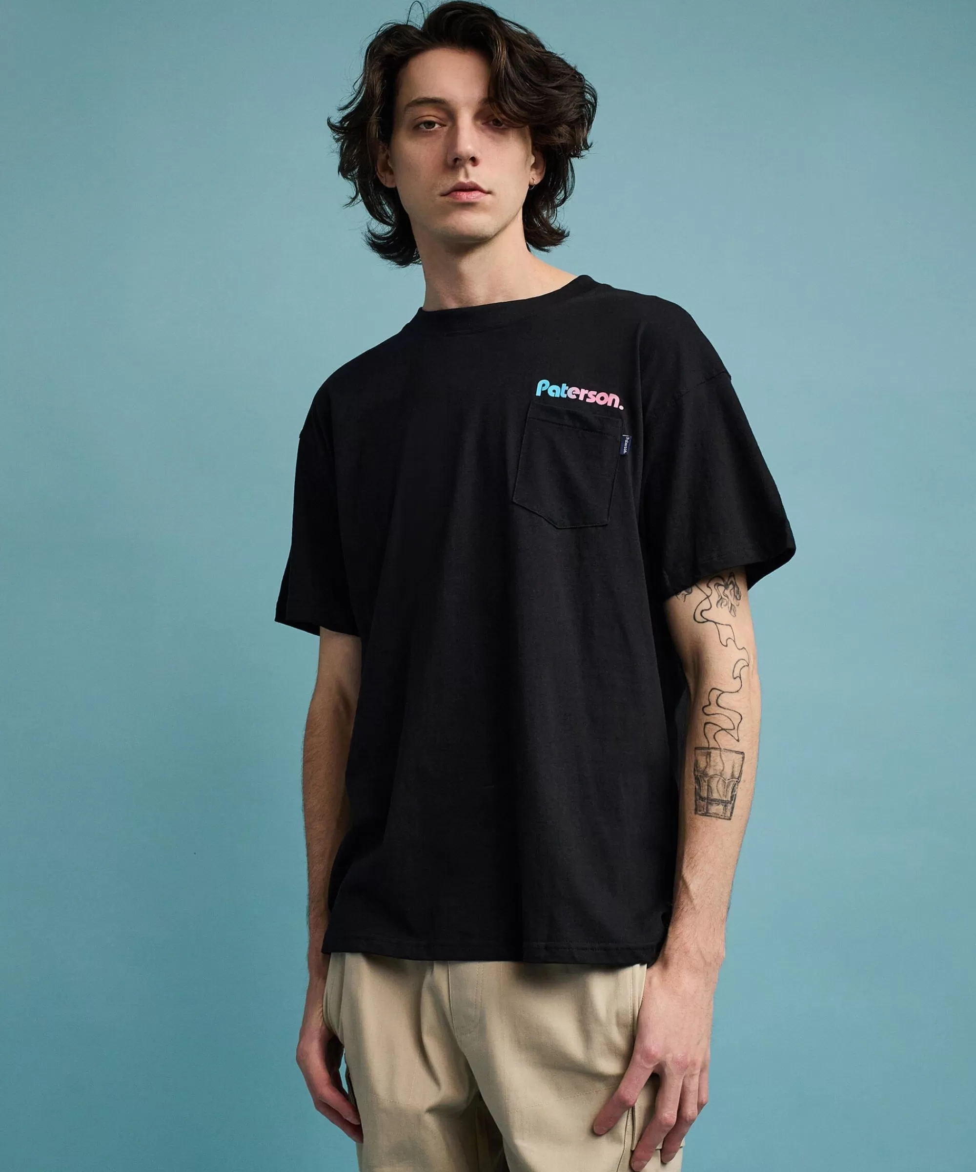 Online South Beach Court Short Sleeve Tee - Black Graphic Tees