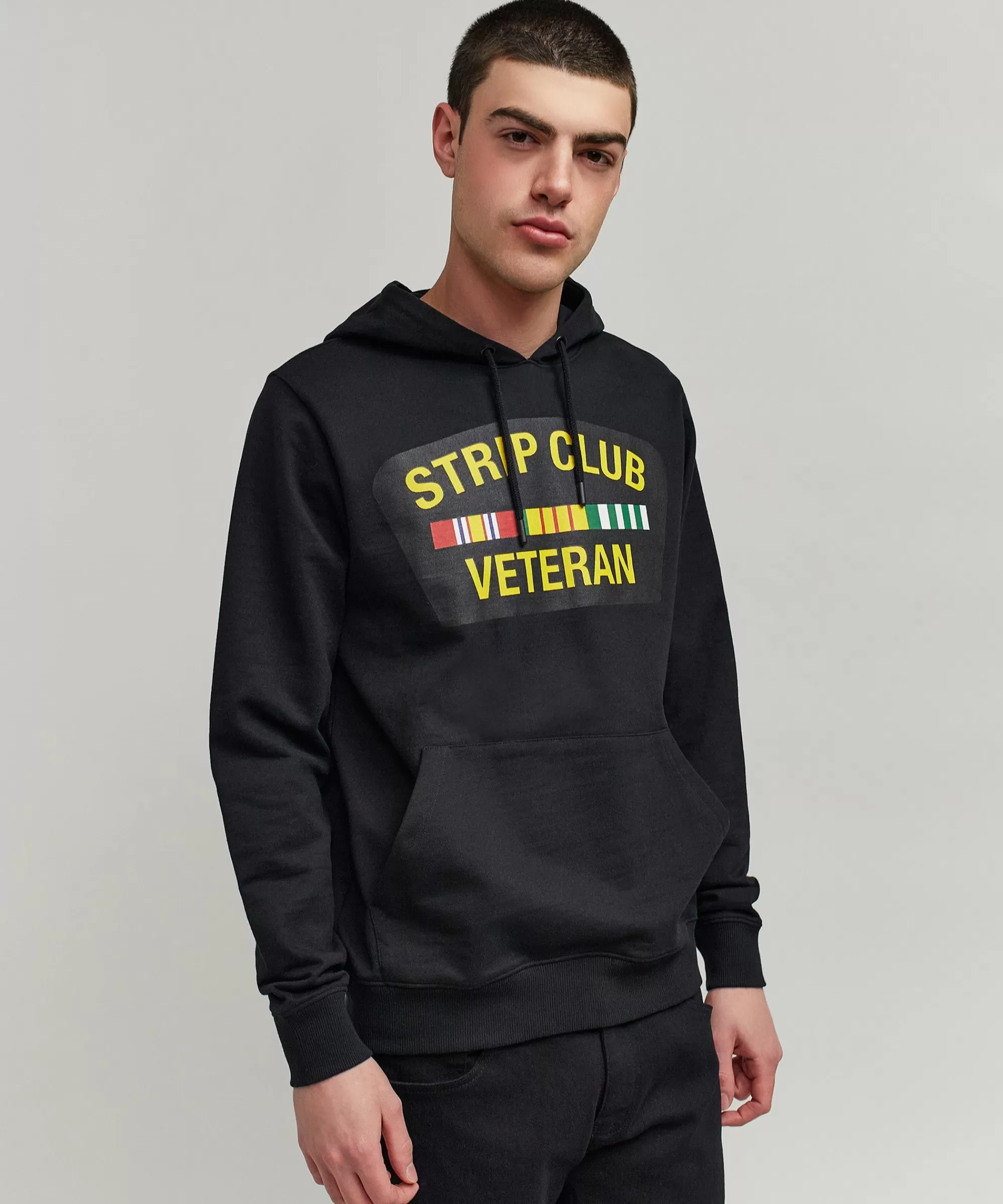 Hot Strip Club Veteran Hoodie - Black Hoodies | Hoodies