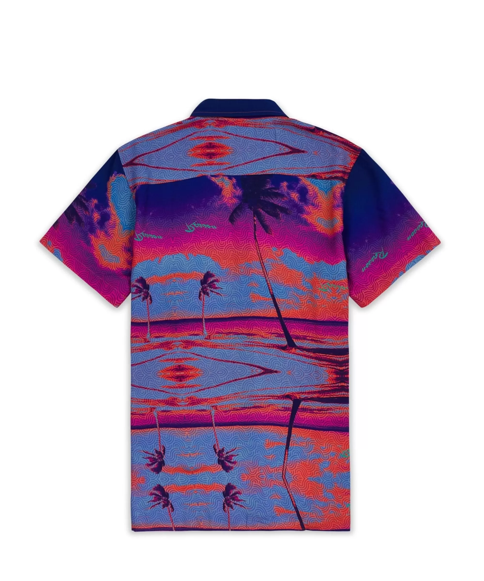 New Sunsets Short Sleeve Shirt Button Downs