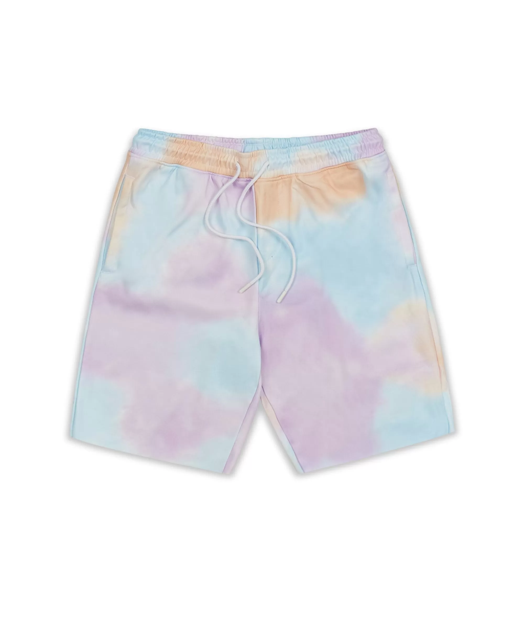 Cheap Tie Dye Knit Pastel Shorts Shop All Bottoms | Shorts