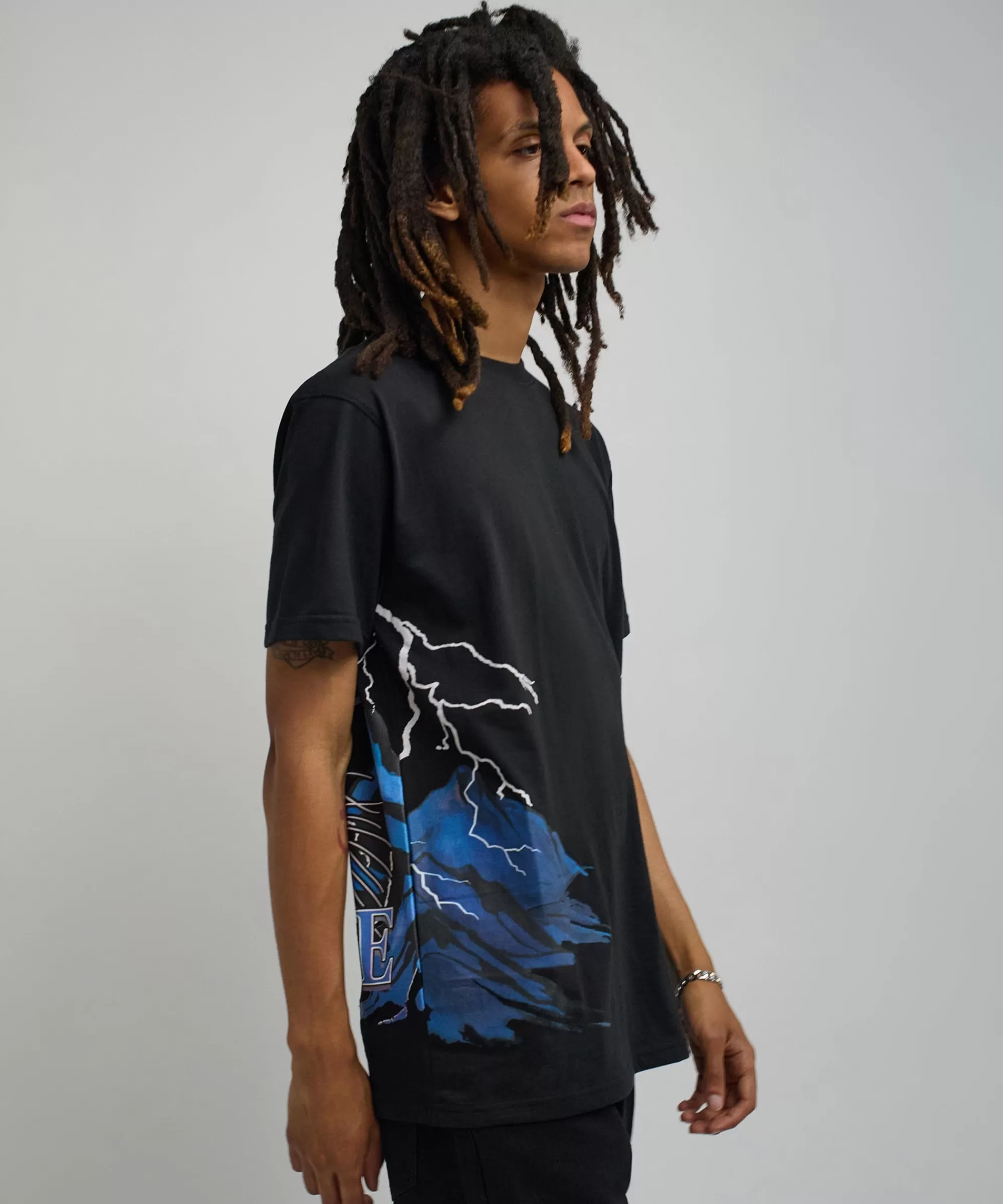 Cheap Trust No One Oversized Short Sleeve Tee - Black Oversized Tees | Graphic Tees