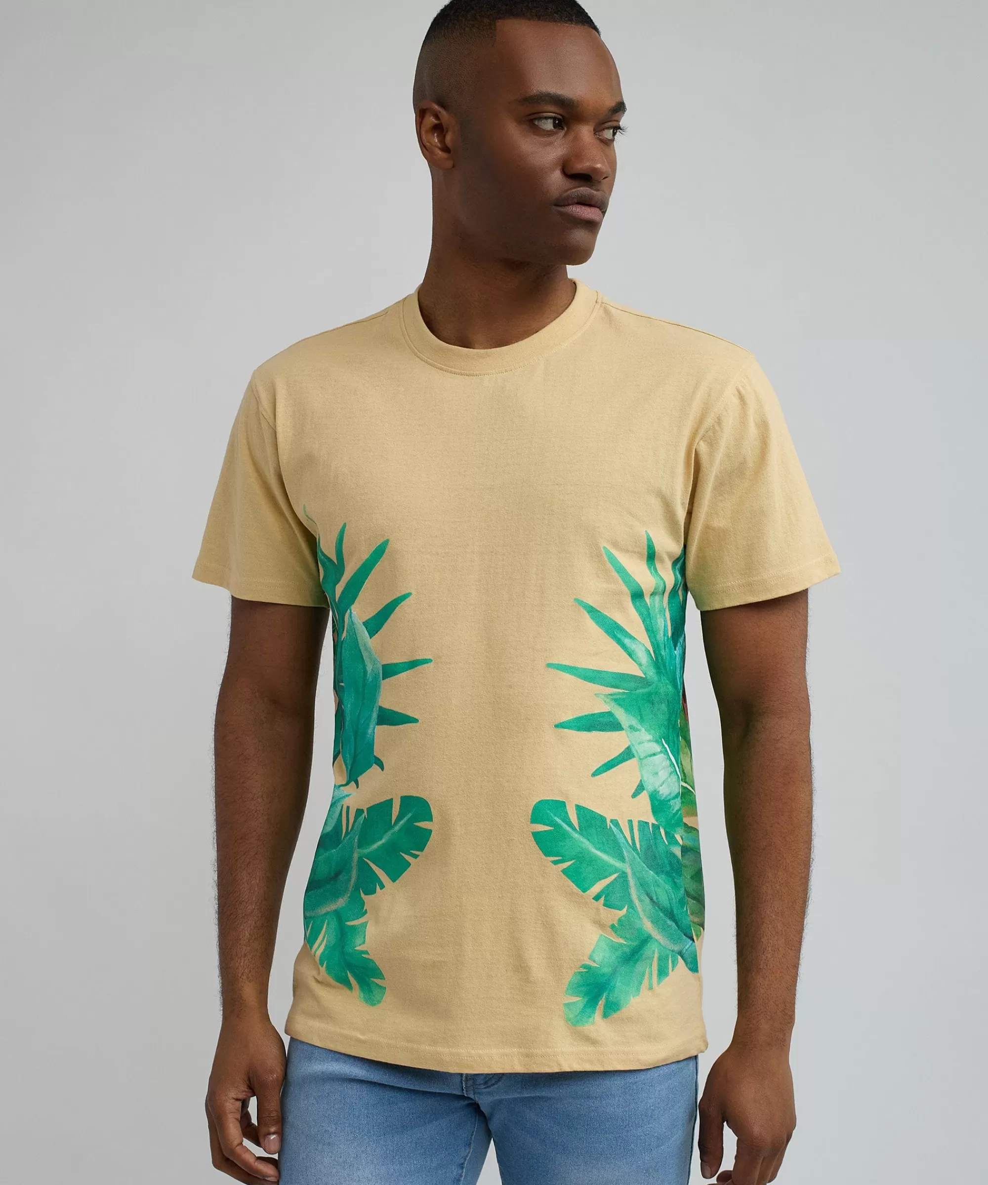 New Wild Ones Short Sleeve Tee - Khaki Graphic Tees