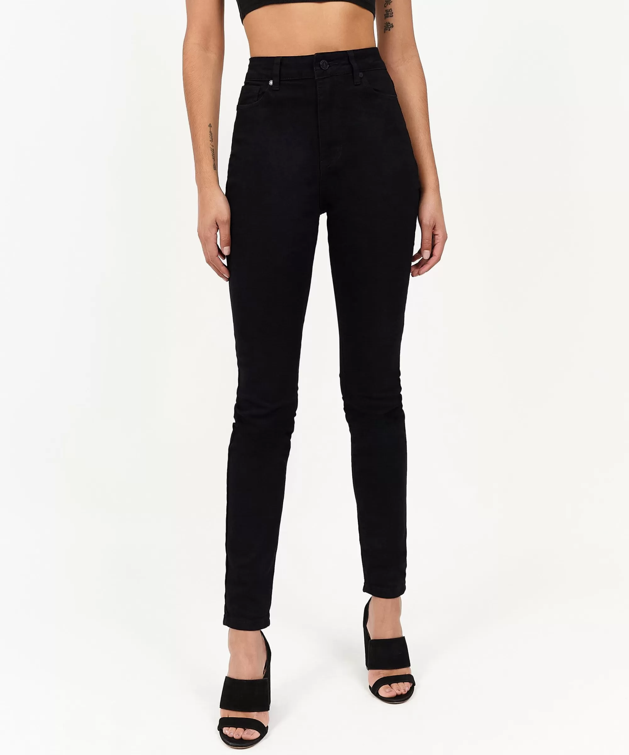 Discount Womens Isabella High Waist Slim Jeans Denim | Shop All Bottoms