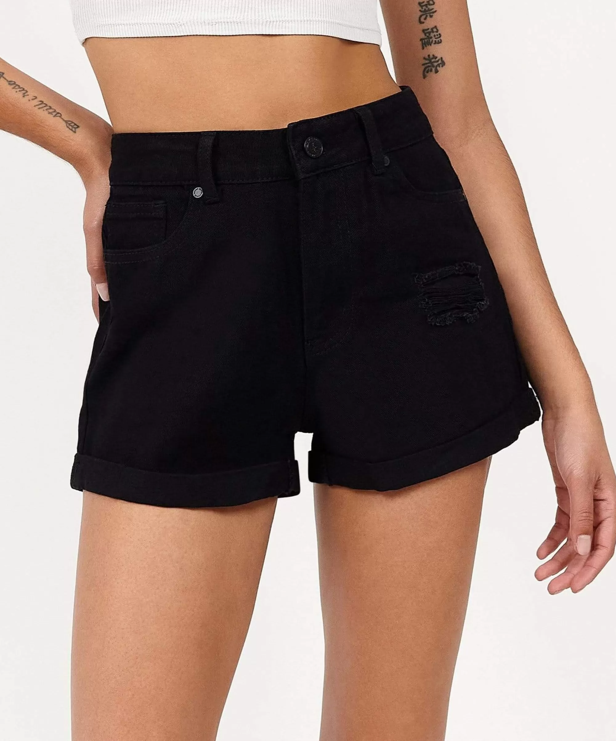 Cheap Womens Mila Denim Shorts Denim | Shop All Bottoms