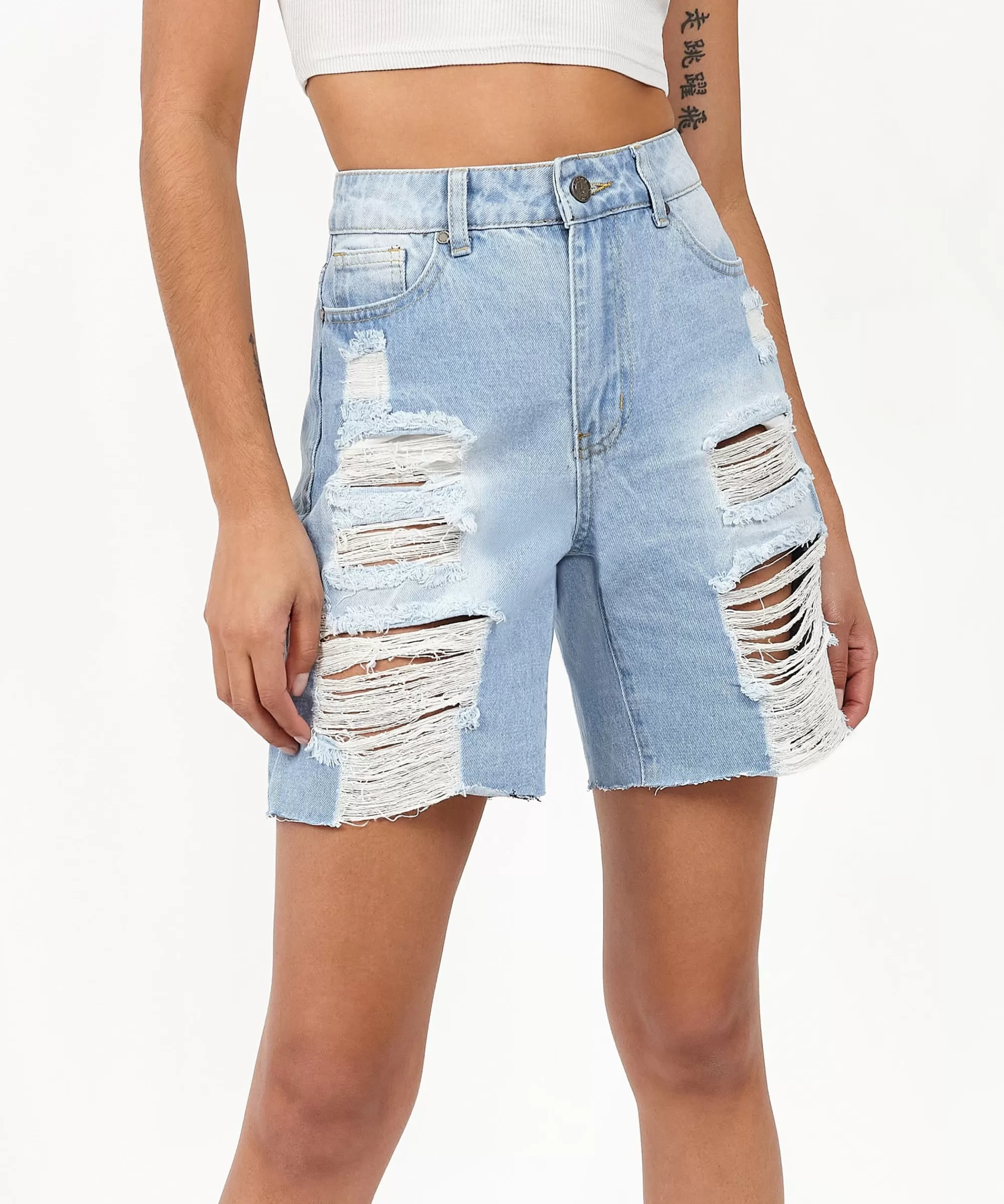 Store Womens Sofia Denim Shorts Denim | Shop All Bottoms